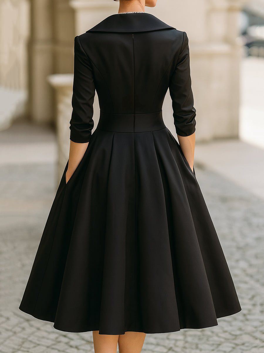 Clara – Elegantes Midikleid