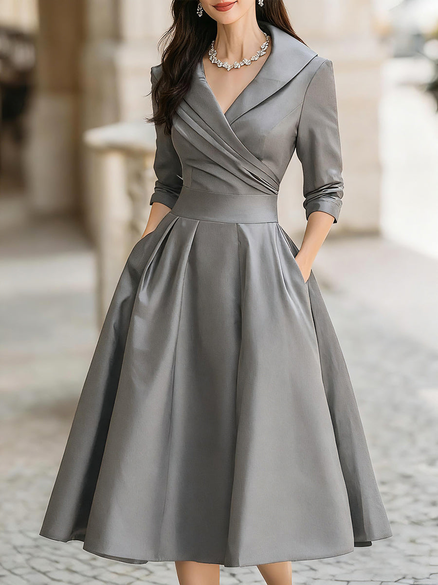 Clara – Elegantes Midikleid