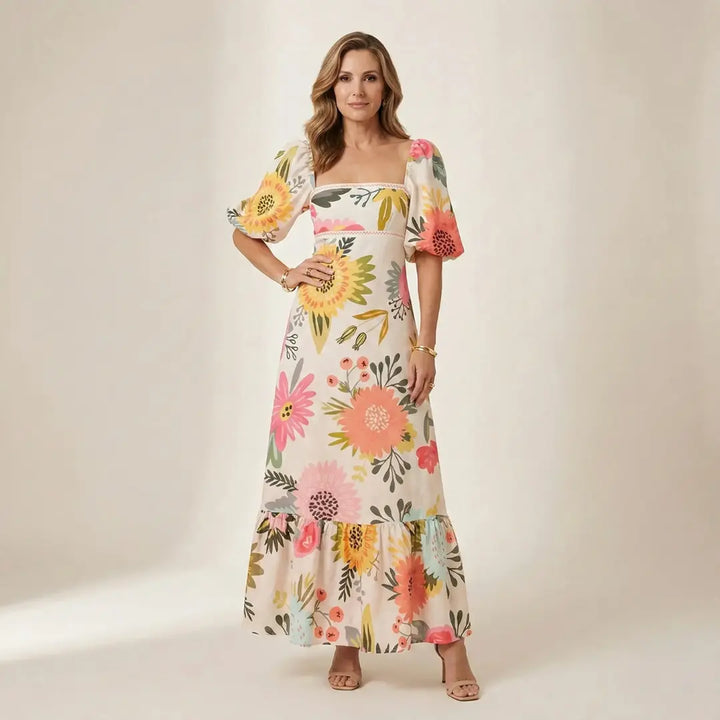 Lea – Elegantes Maxikleid