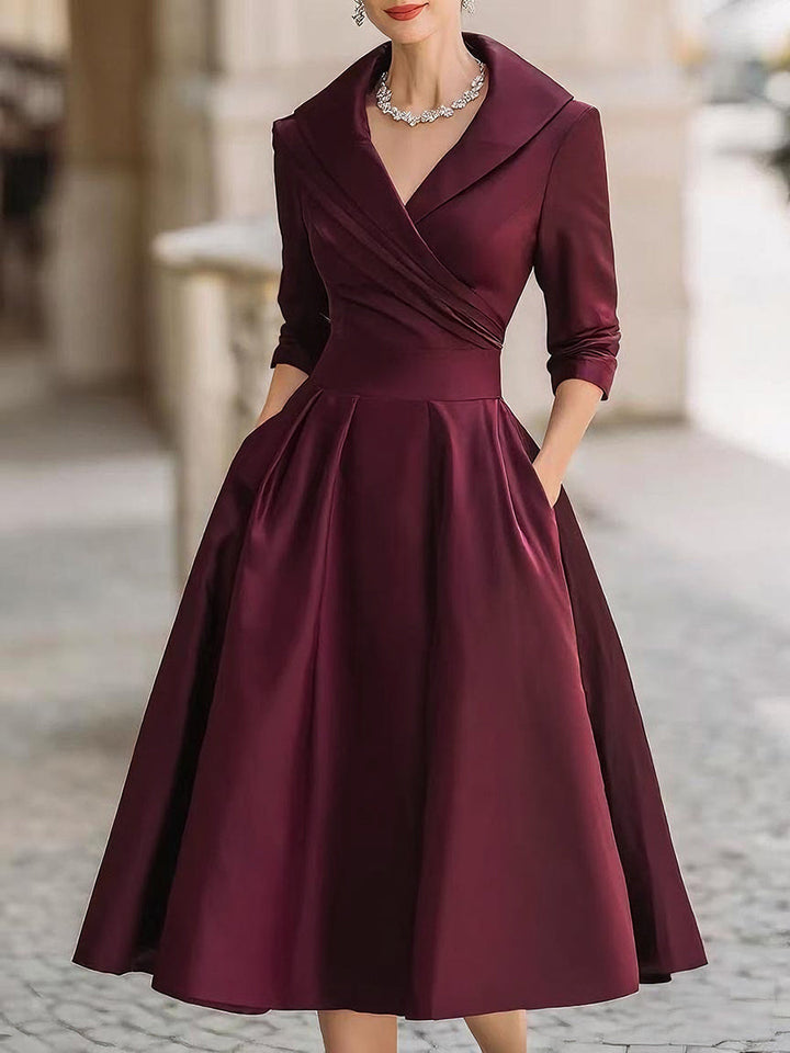 Clara – Elegantes Midikleid