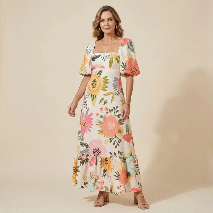 Lea – Elegantes Maxikleid