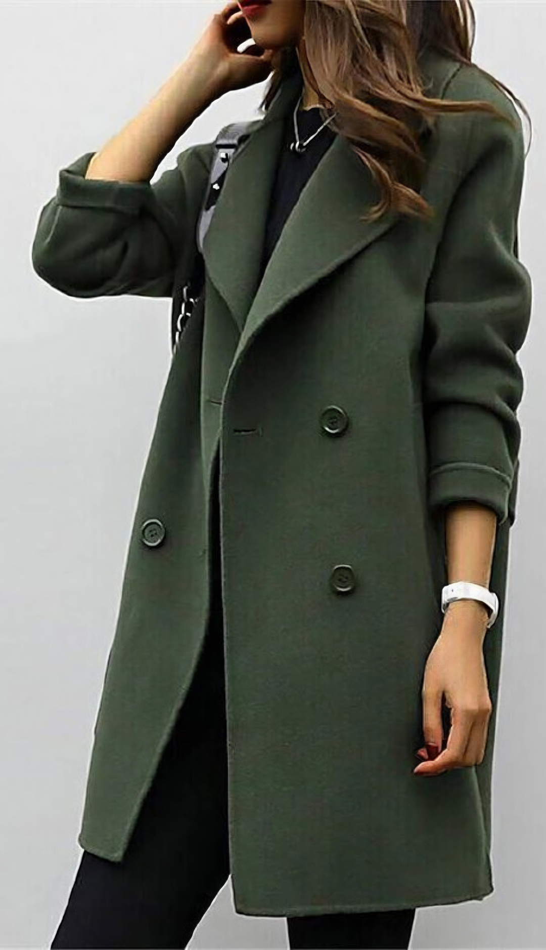 Alyssa - Langer Trenchcoat