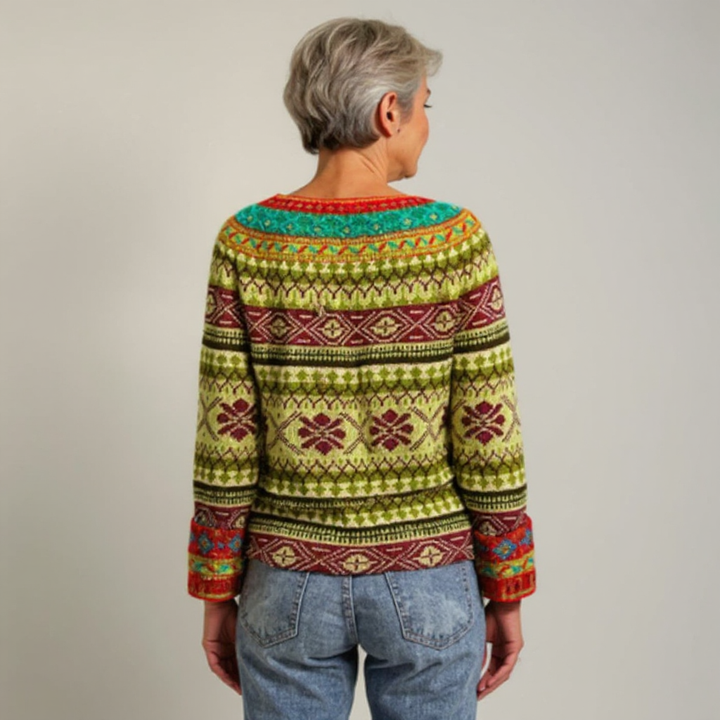 Caitlin - Vintage Islandpullover