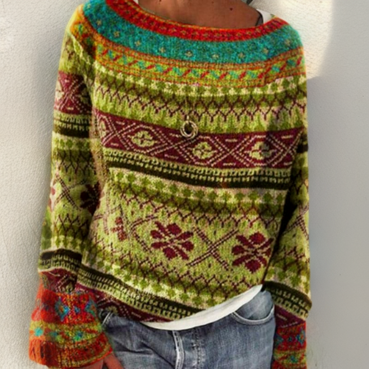 Caitlin - Vintage Islandpullover