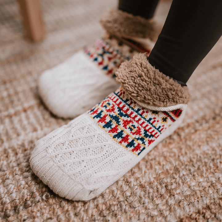 Clara – Winter Socken mit Fleecefutter