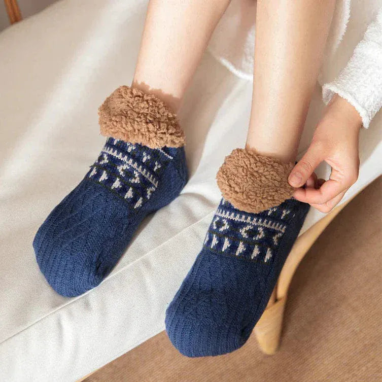 Clara – Winter Socken mit Fleecefutter